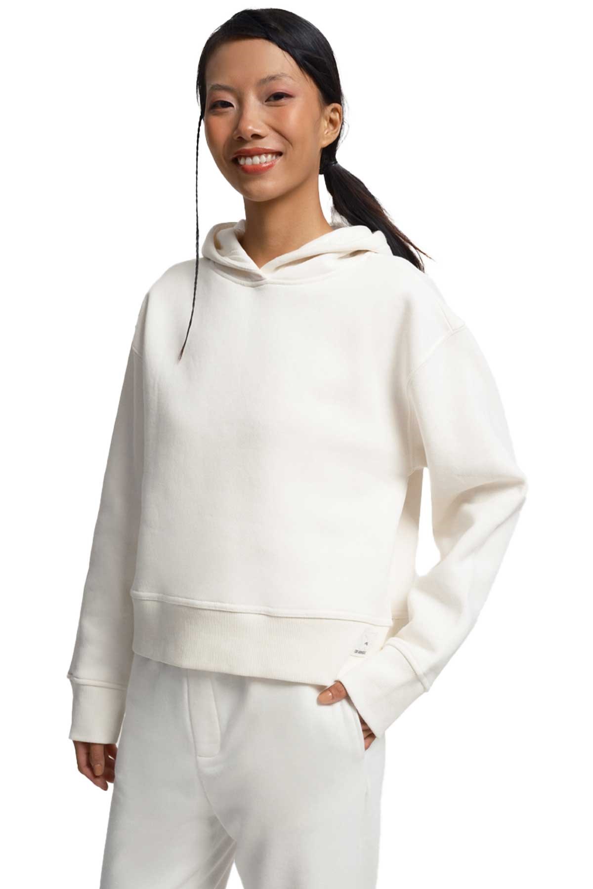 Loft Kadın Sweatshirt LF2033675 Beyaz