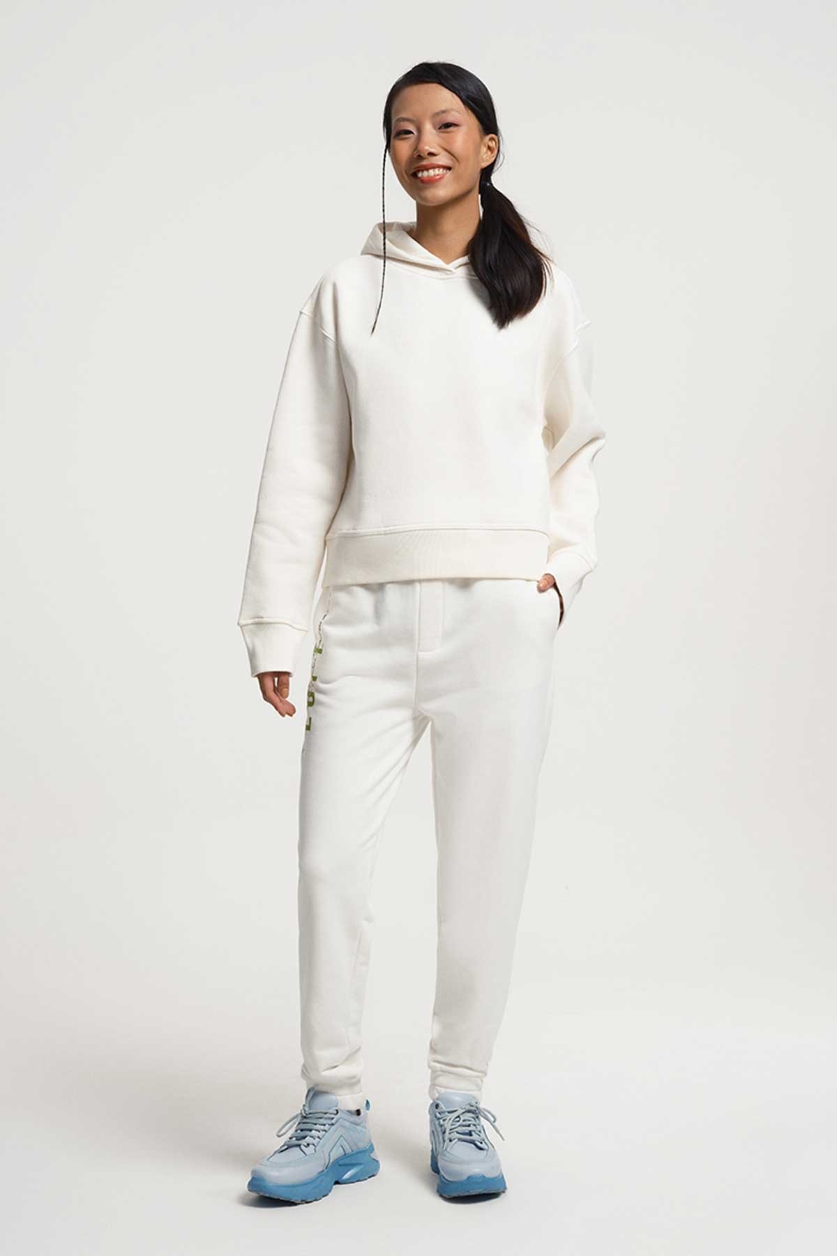 Loft Kadın Sweatshirt LF2033675 Beyaz