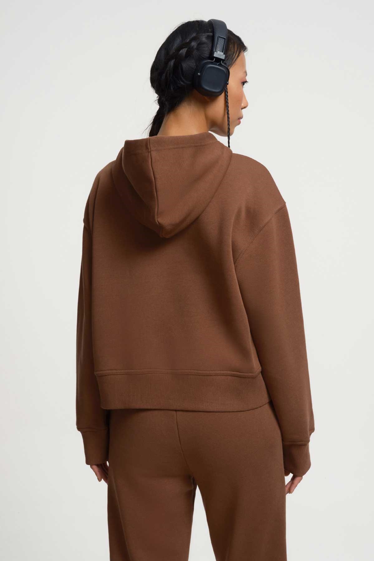 Loft Kadın Sweatshirt LF2033675 Kahverengi