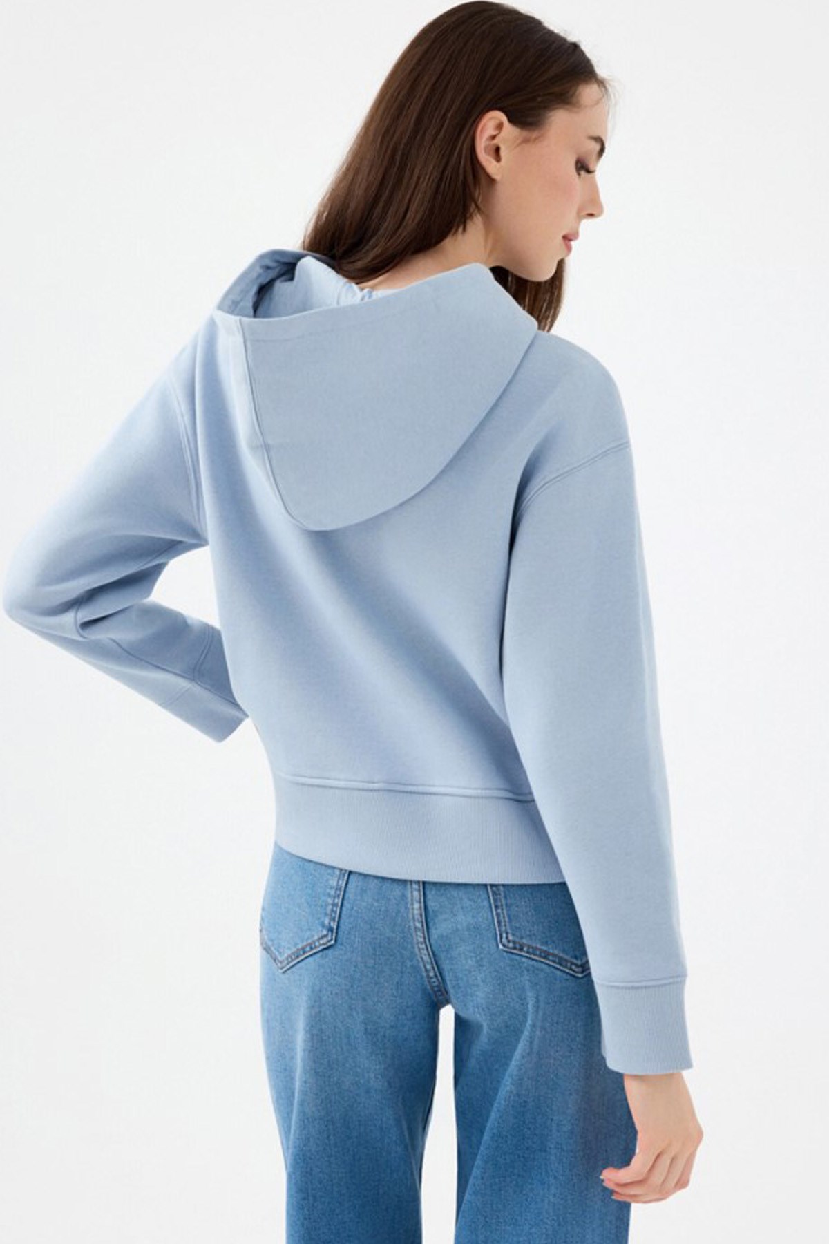 Loft Kadın Sweatshirt LF2033675 Mavi