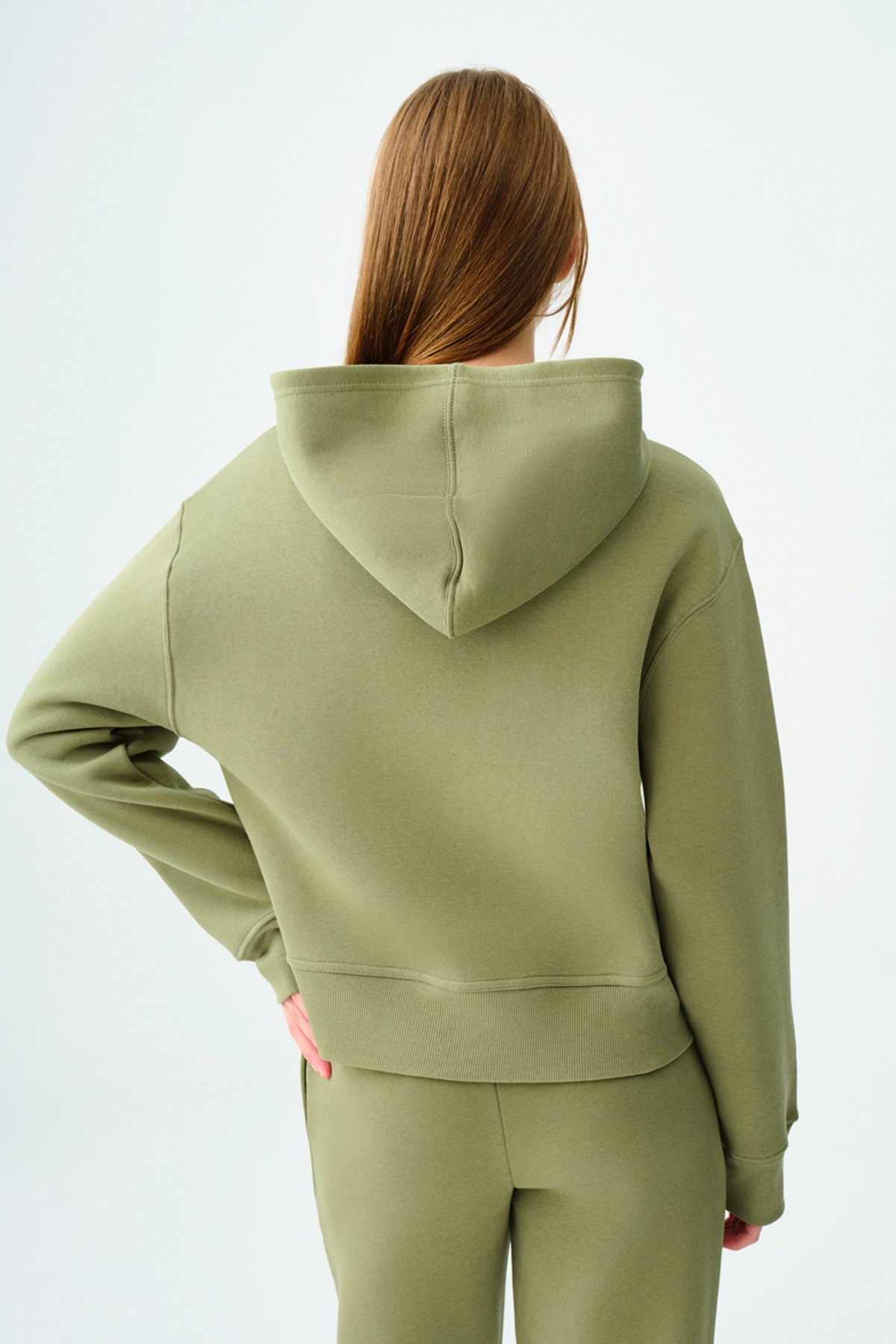 Loft Kadın Sweatshirt LF2033675 Yeşil