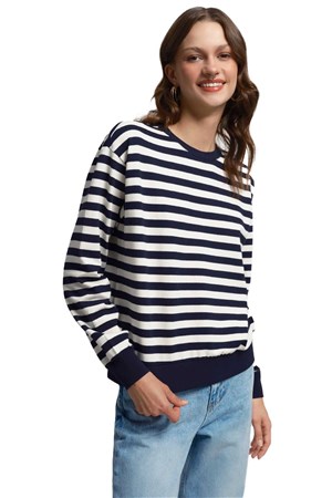 Loft Kadın Sweatshirt LF2033684 Lacivert
