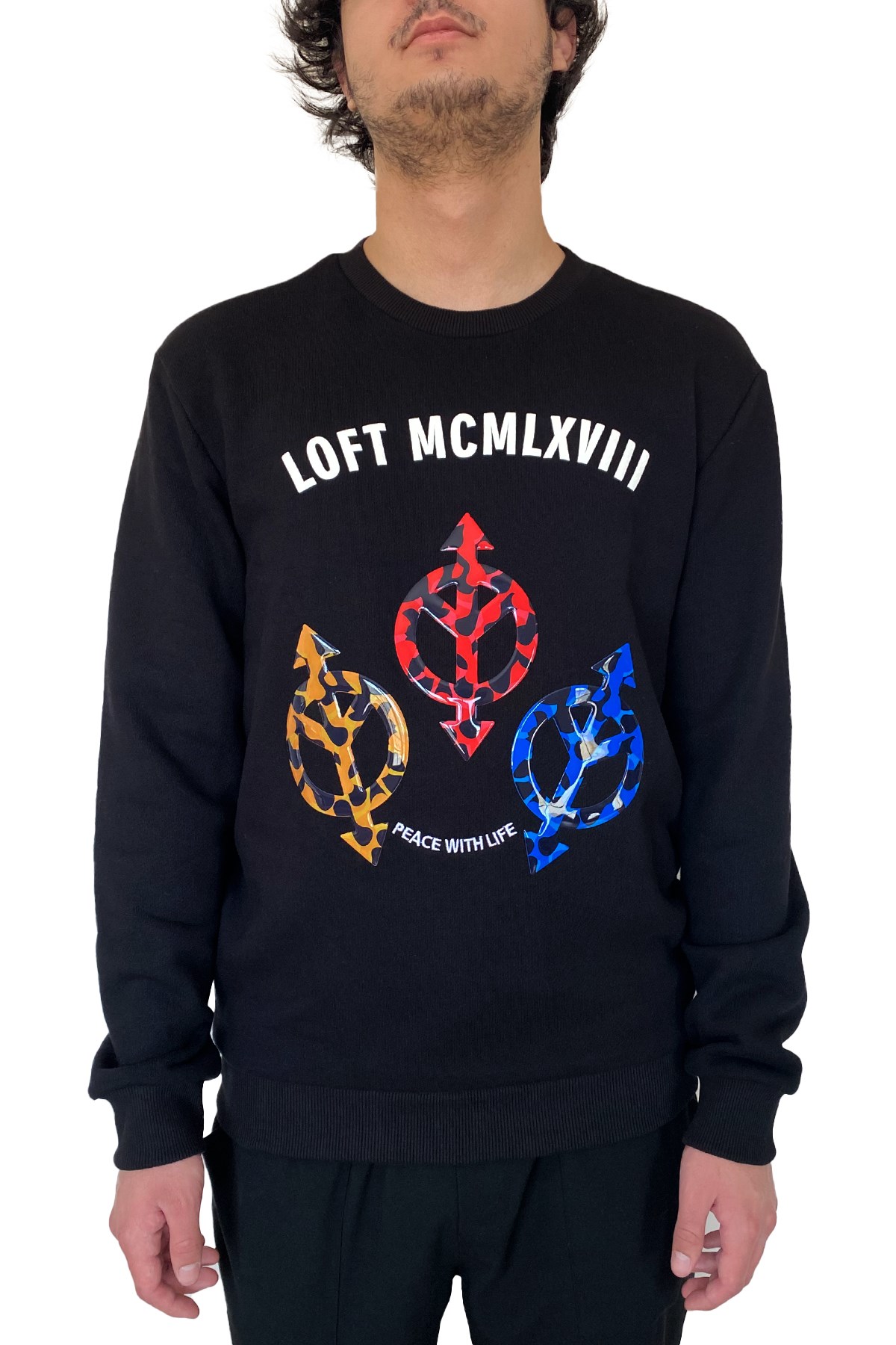 Loft Erkek Sweatshirt LF2033855 Siyah