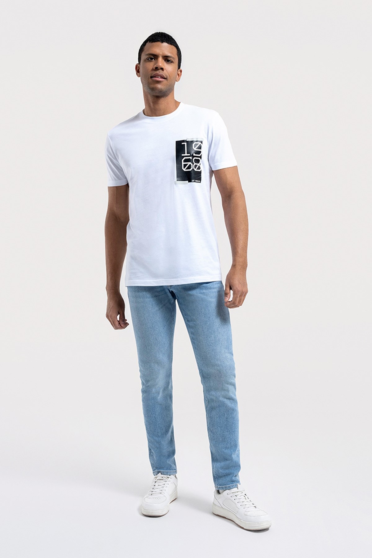Loft Erkek Tişört LF2033887 Beyaz