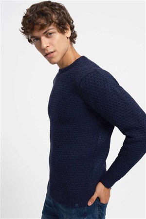 Loft Erkek Kazak LF2033902 Lacivert