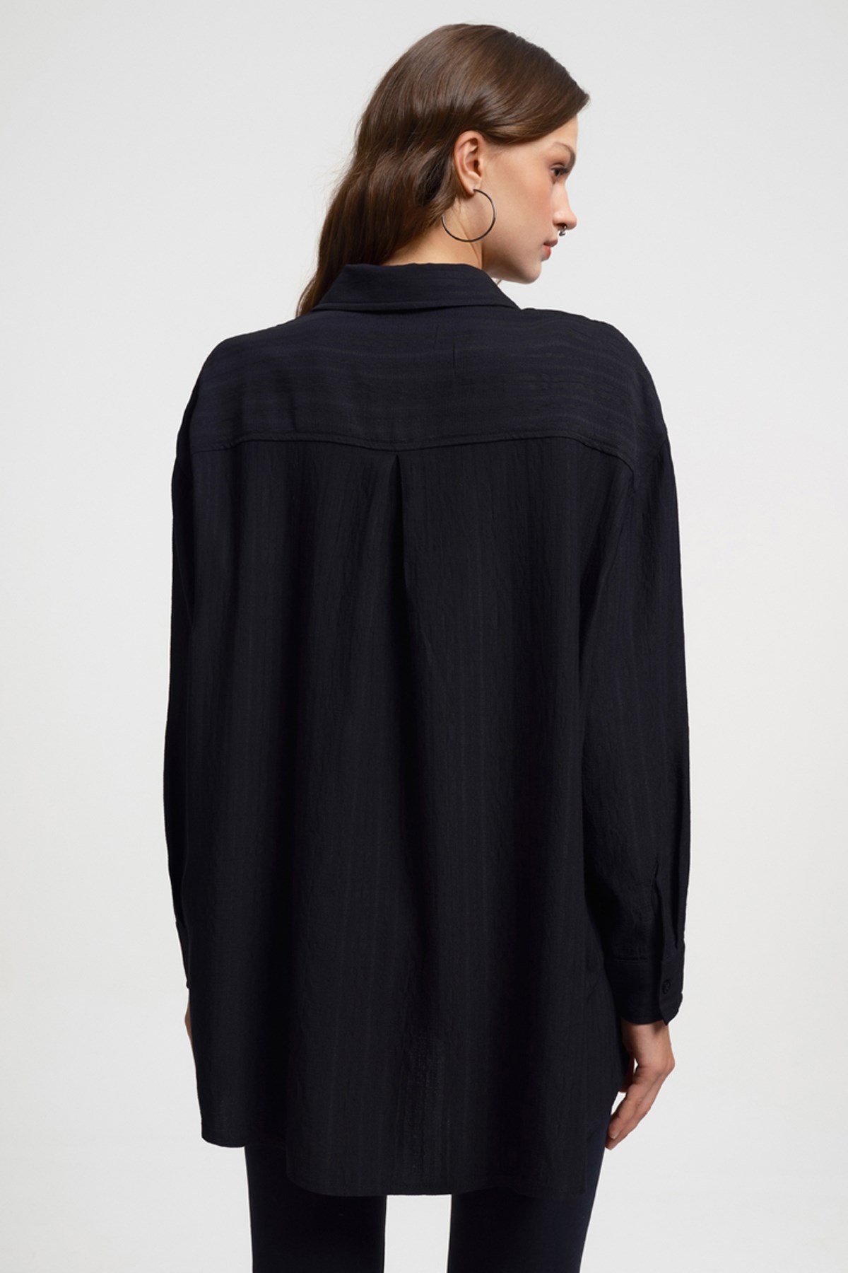 Loft Kadın Gömlek LF2033972 Siyah