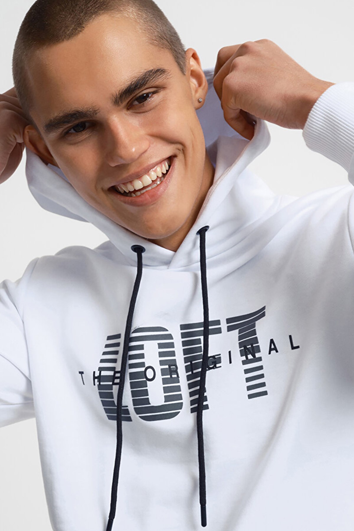 Loft Erkek Sweatshirt LF2034026 Beyaz