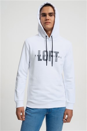 Loft Erkek Sweatshirt LF2034026 Beyaz