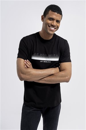 Loft Erkek Tişört LF2034028 Siyah