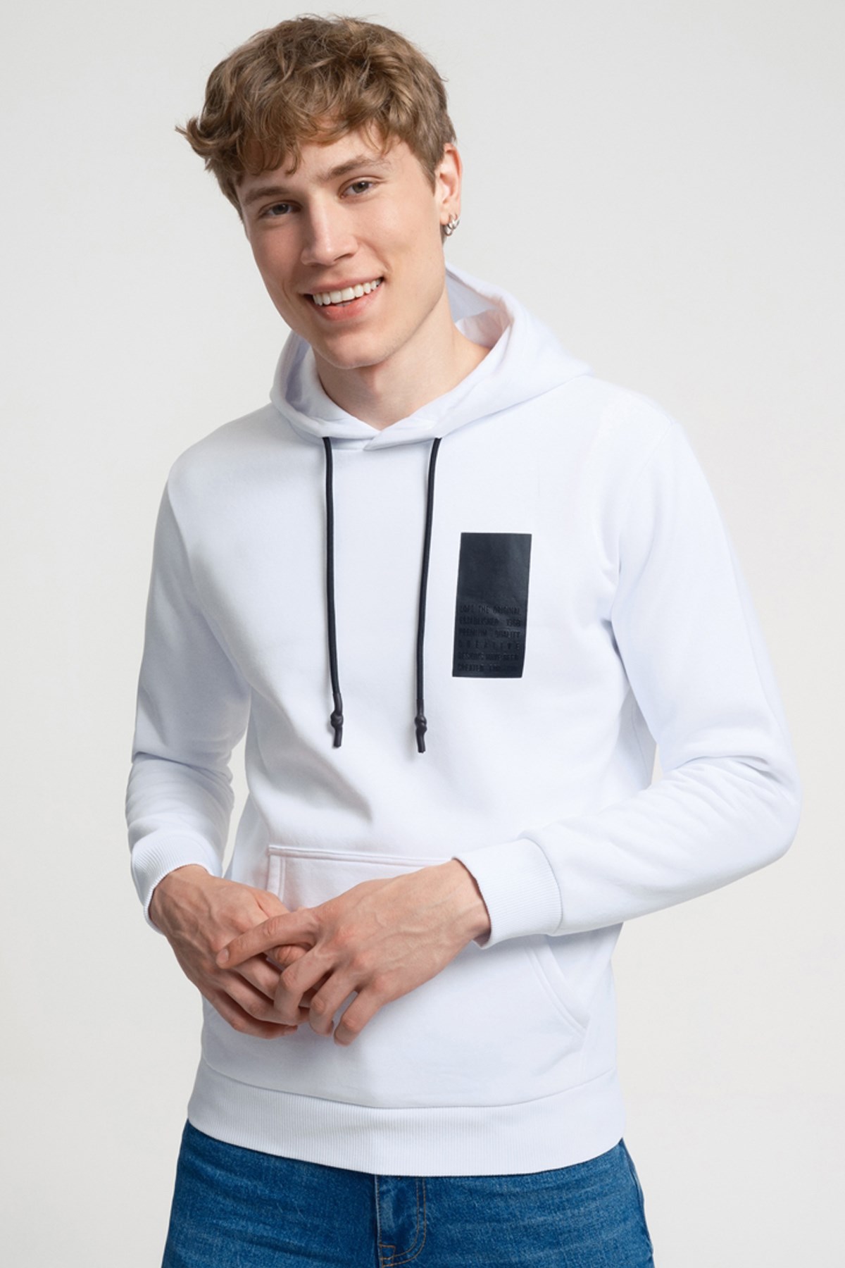 Loft Erkek Sweatshirt LF2034041 Beyaz