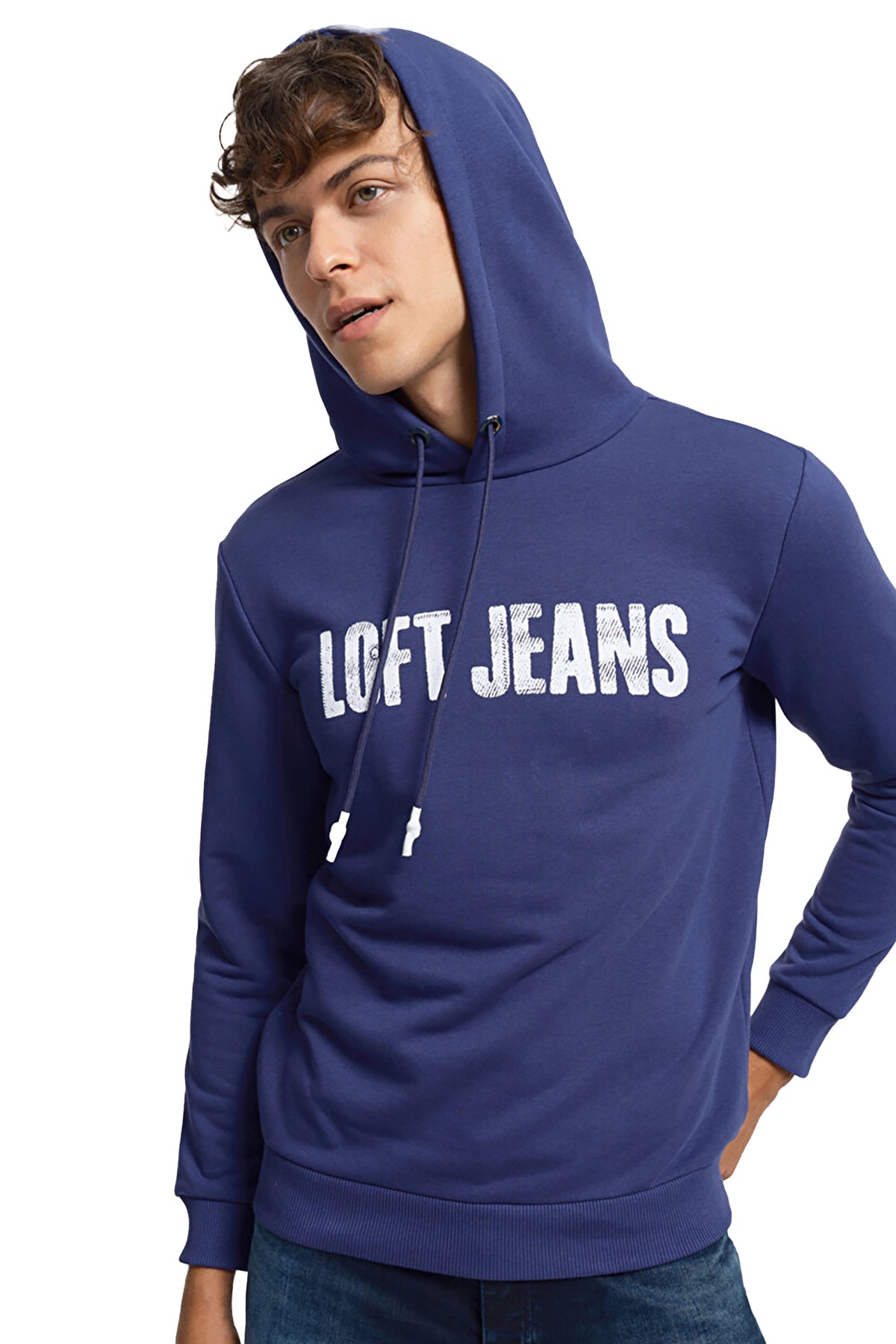 Loft Erkek Sweatshirt LF2034046 Lacivert