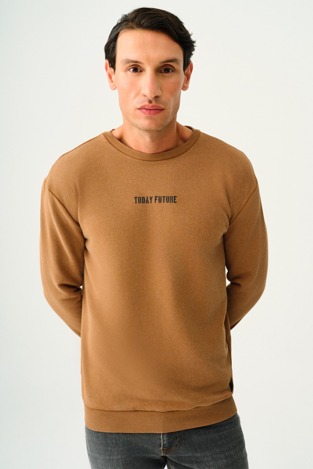 Loft Erkek Sweatshirt LF2034052 Kahverengi