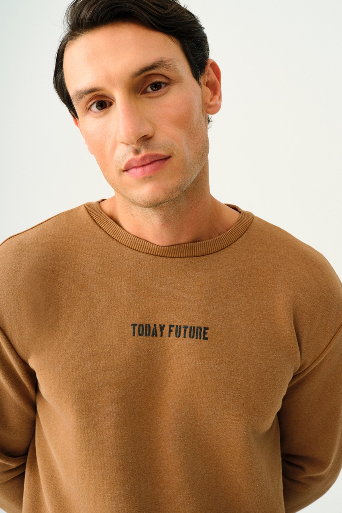 Loft Erkek Sweatshirt LF2034052 Kahverengi