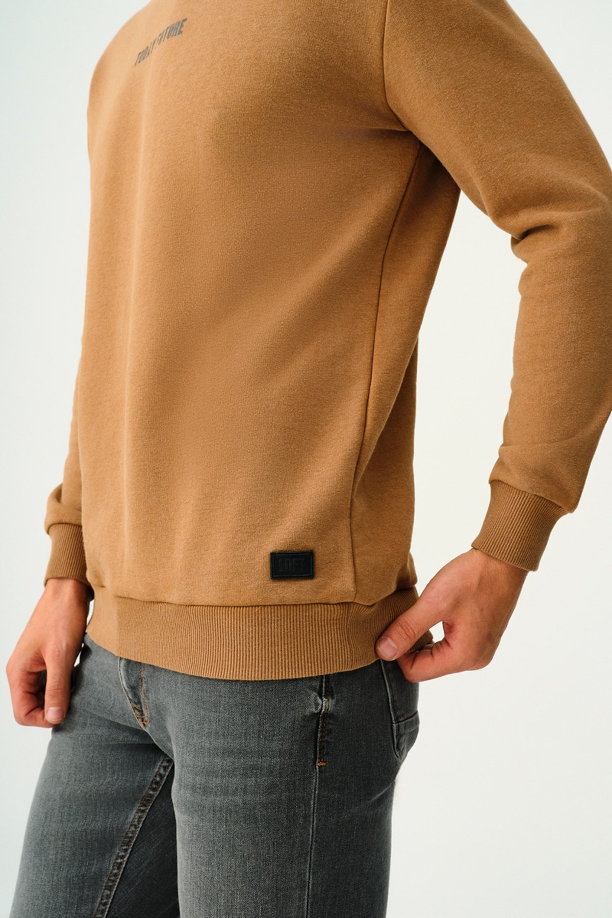 Loft Erkek Sweatshirt LF2034052 Kahverengi
