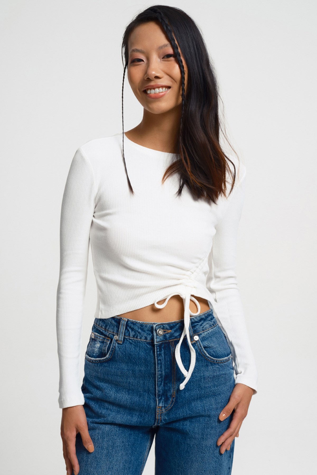 Loft Kadın Tişört LF2034101 Beyaz