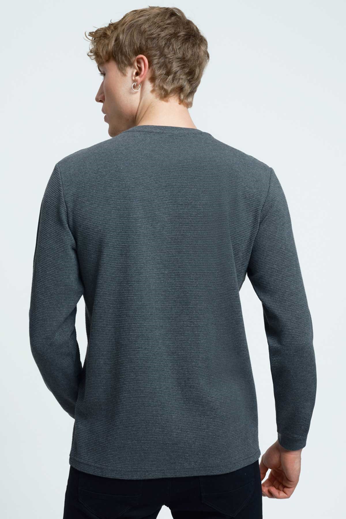 Loft Erkek Sweatshirt LF2034194 Antrasit