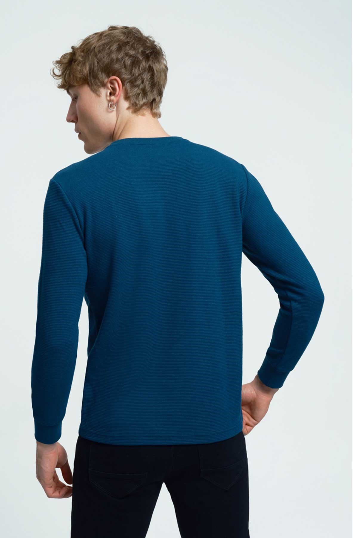 Loft Erkek Sweatshirt LF2034194 Mavi