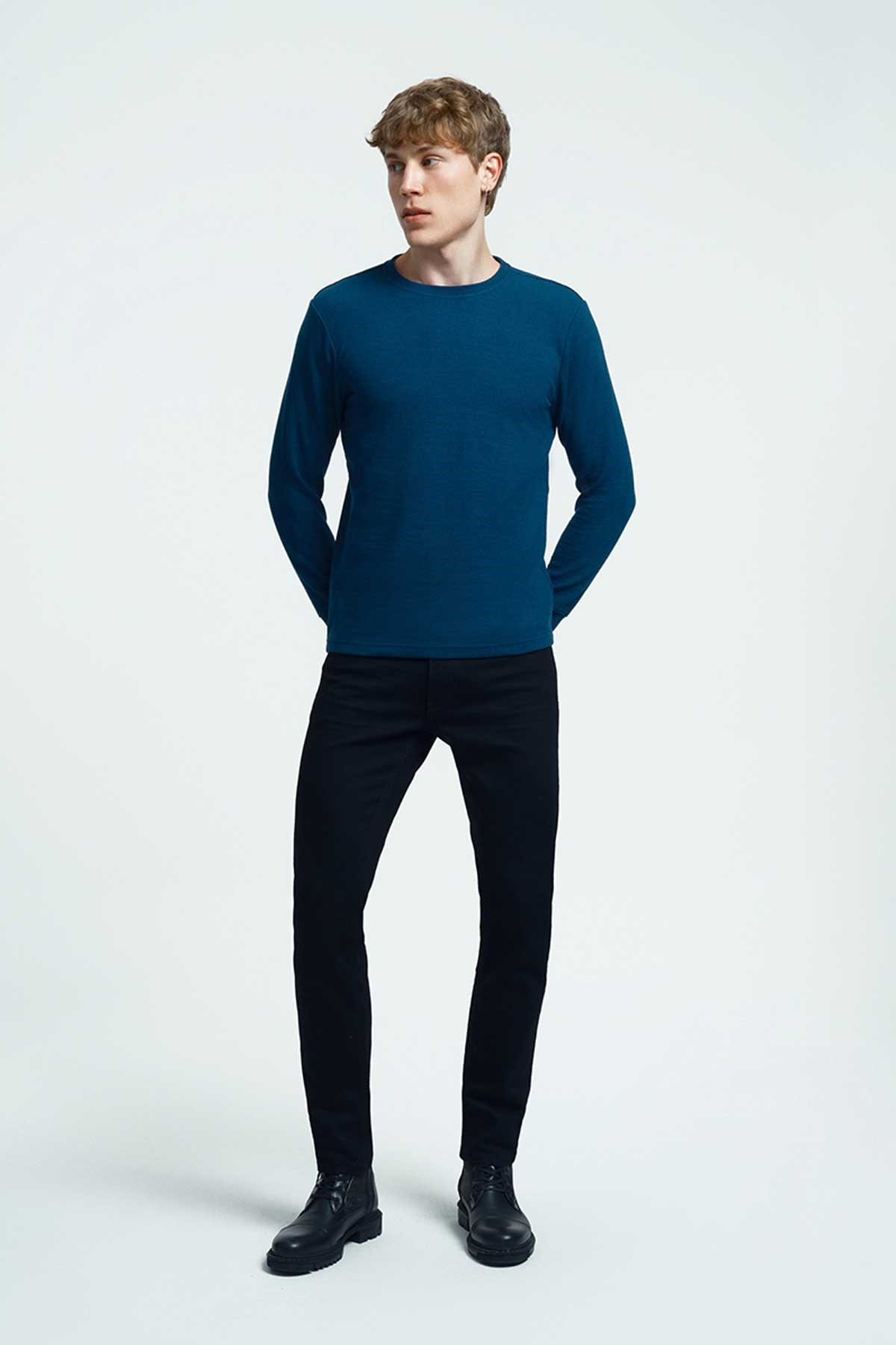 Loft Erkek Sweatshirt LF2034194 Mavi