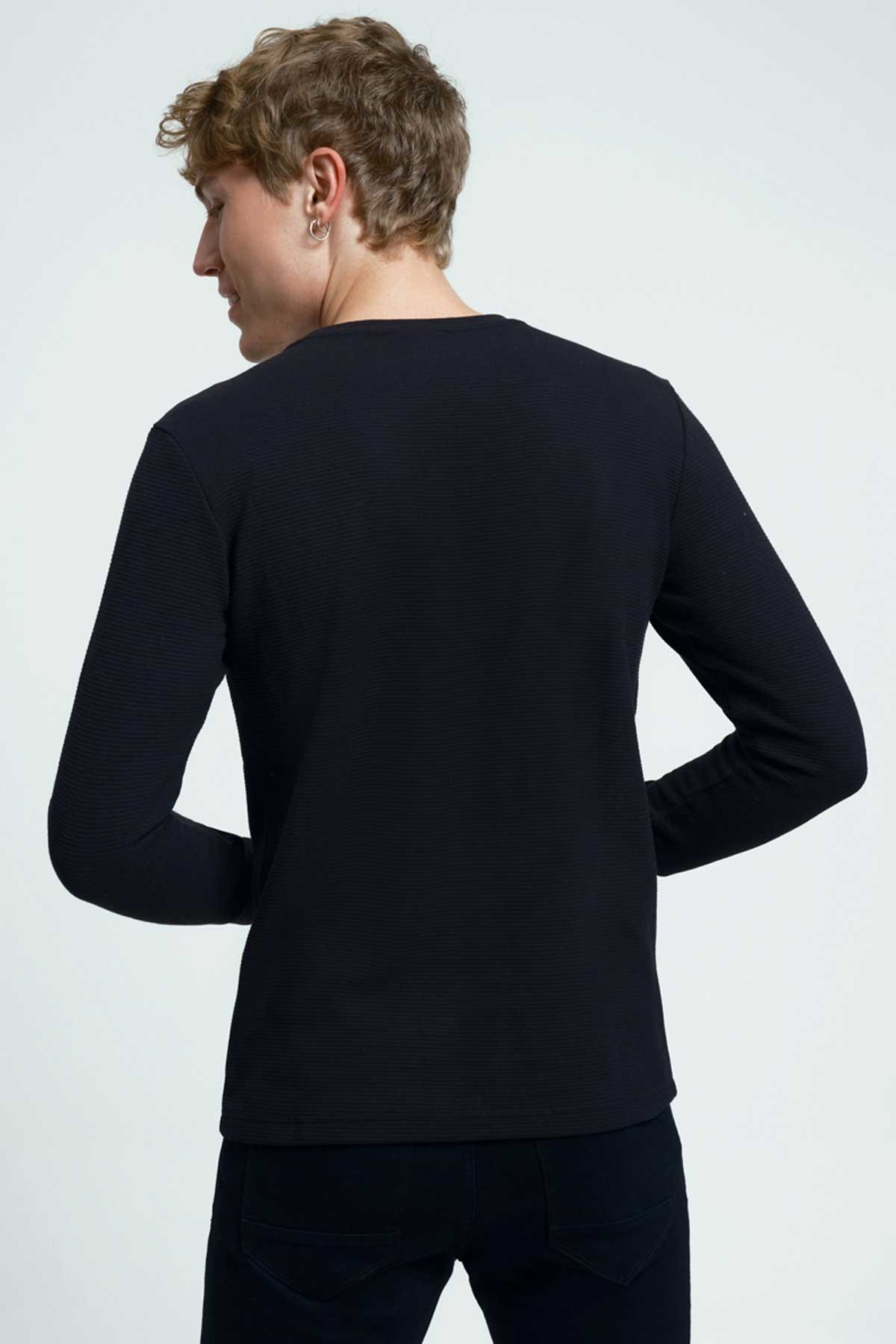 Loft Erkek Sweatshirt LF2034194 Siyah