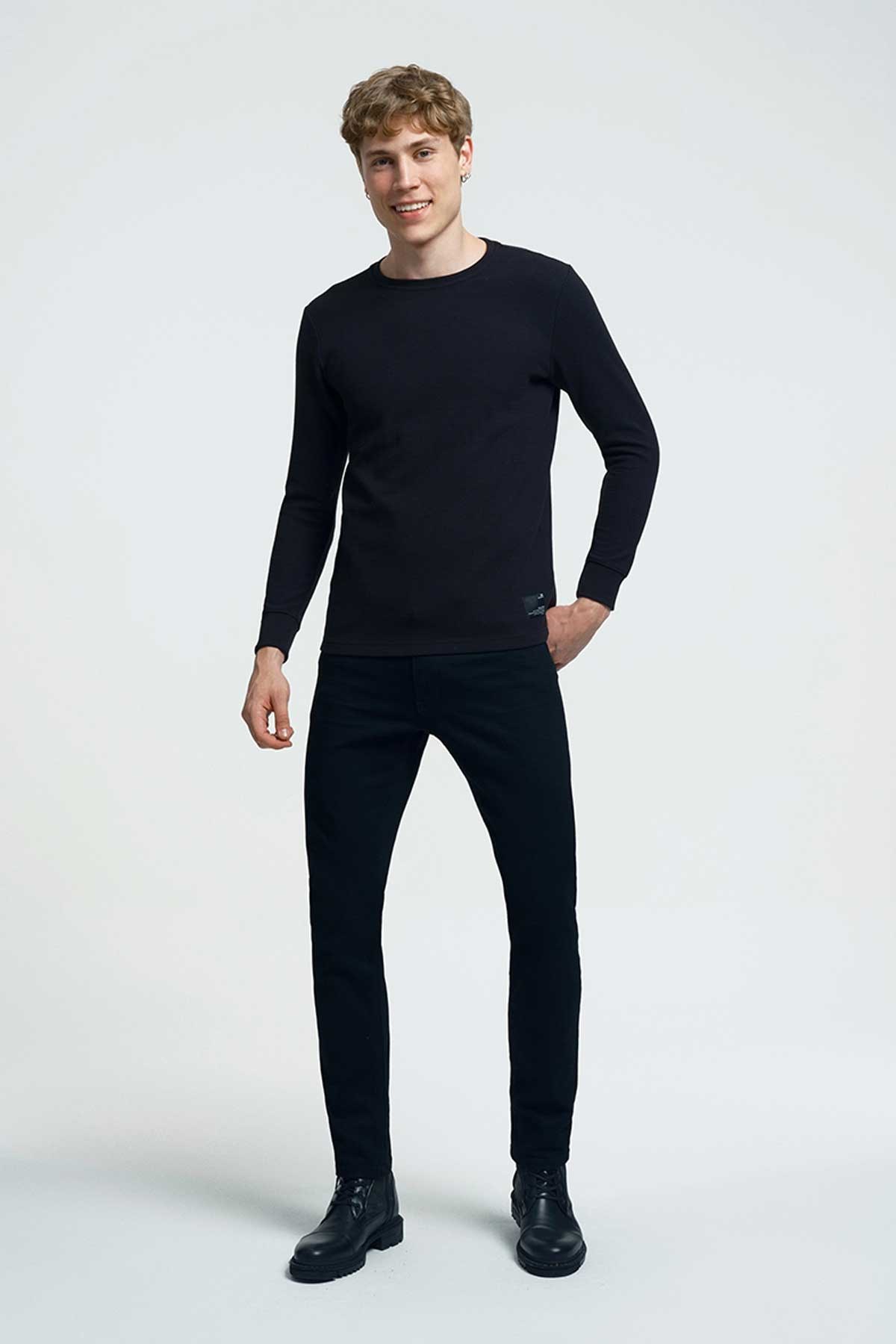 Loft Erkek Sweatshirt LF2034194 Siyah