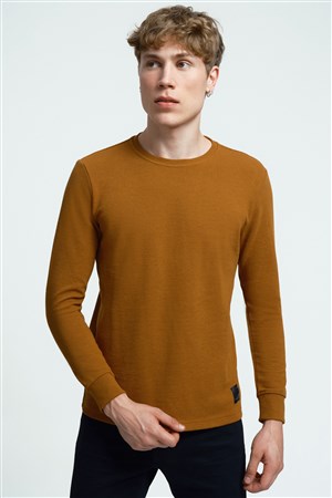 Loft Erkek Sweatshirt LF2034194 Kahverengi