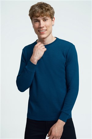 Loft Erkek Sweatshirt LF2034194 Mavi