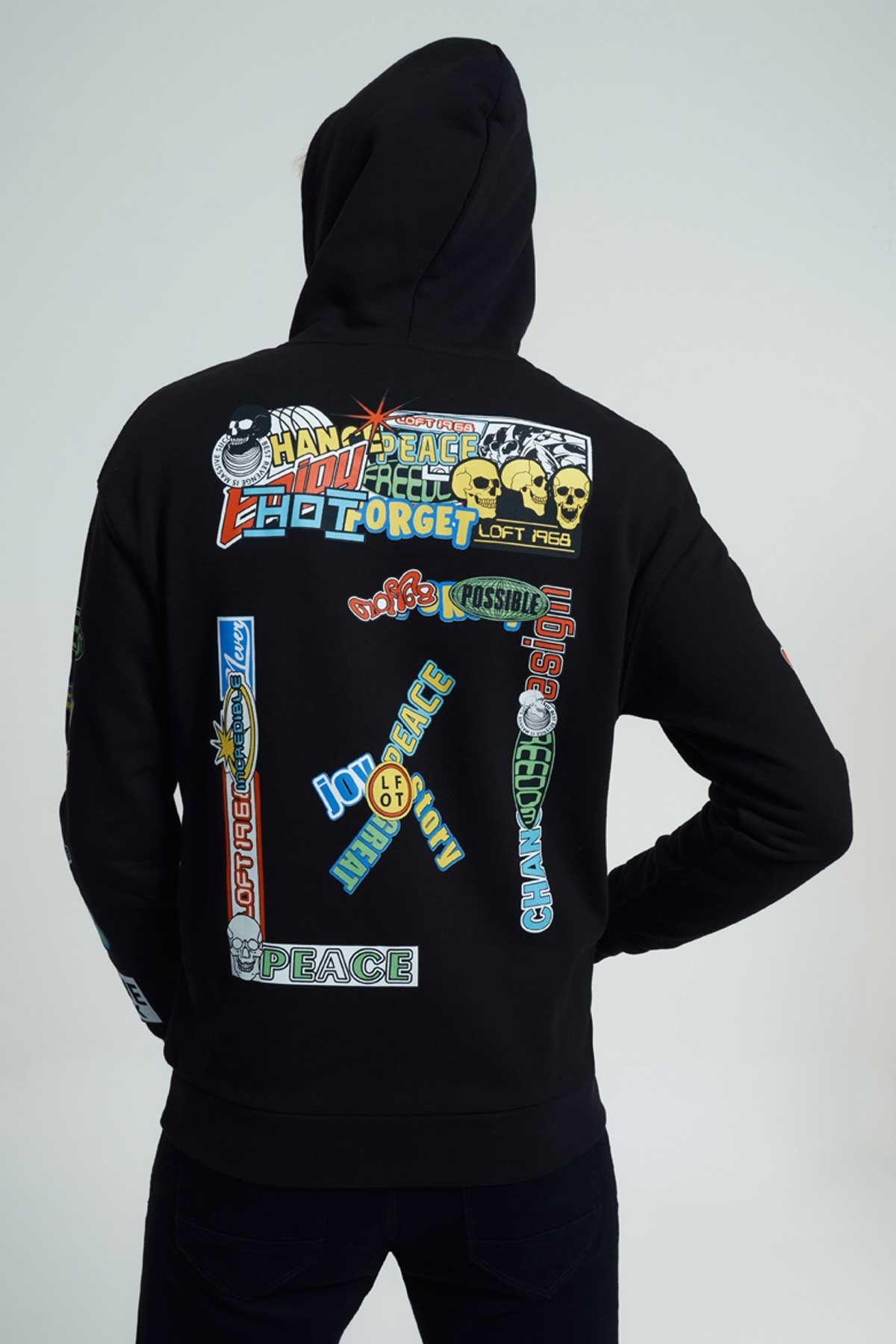 Loft Erkek Sweatshirt LF2034200 Siyah