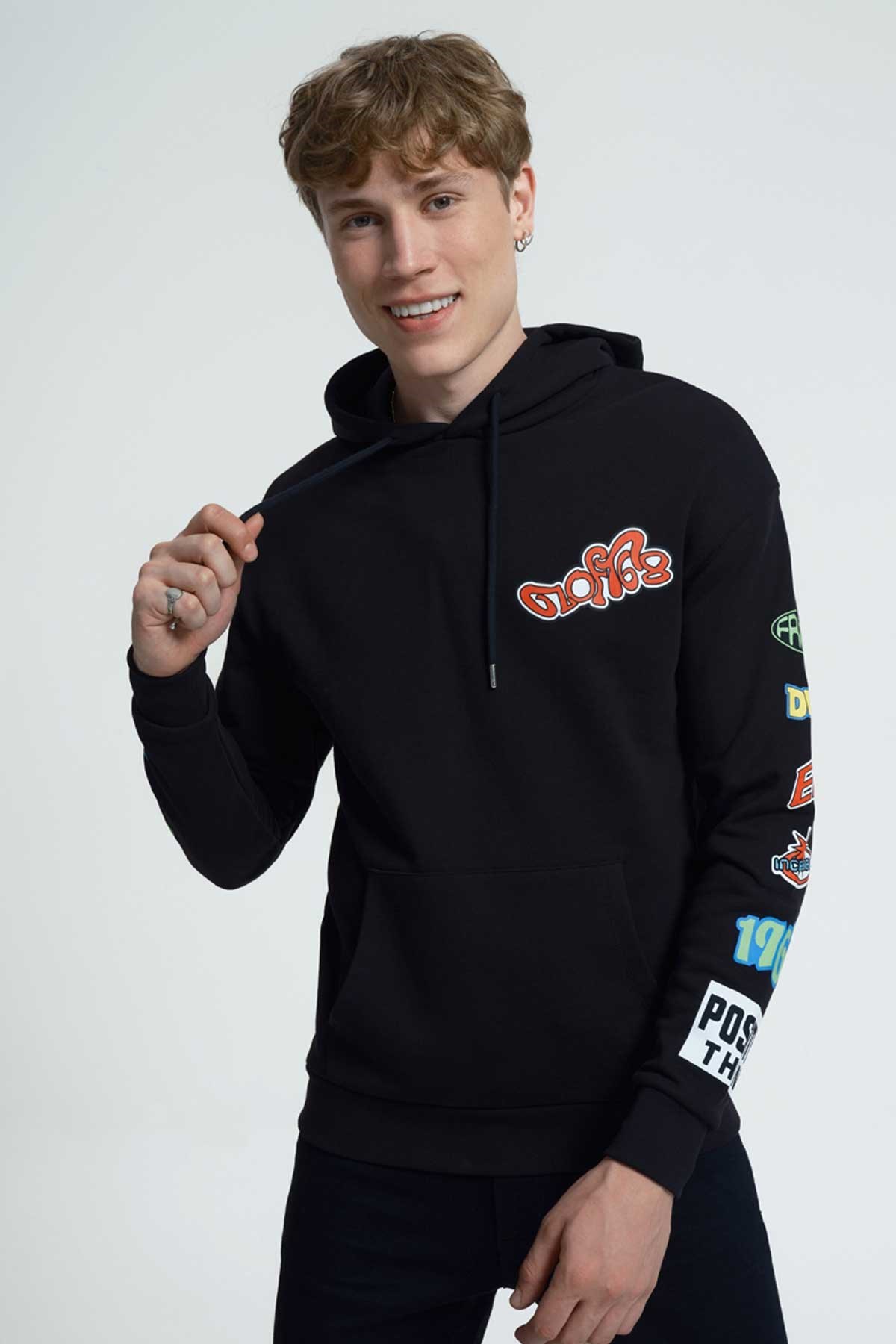 Loft Erkek Sweatshirt LF2034200 Siyah