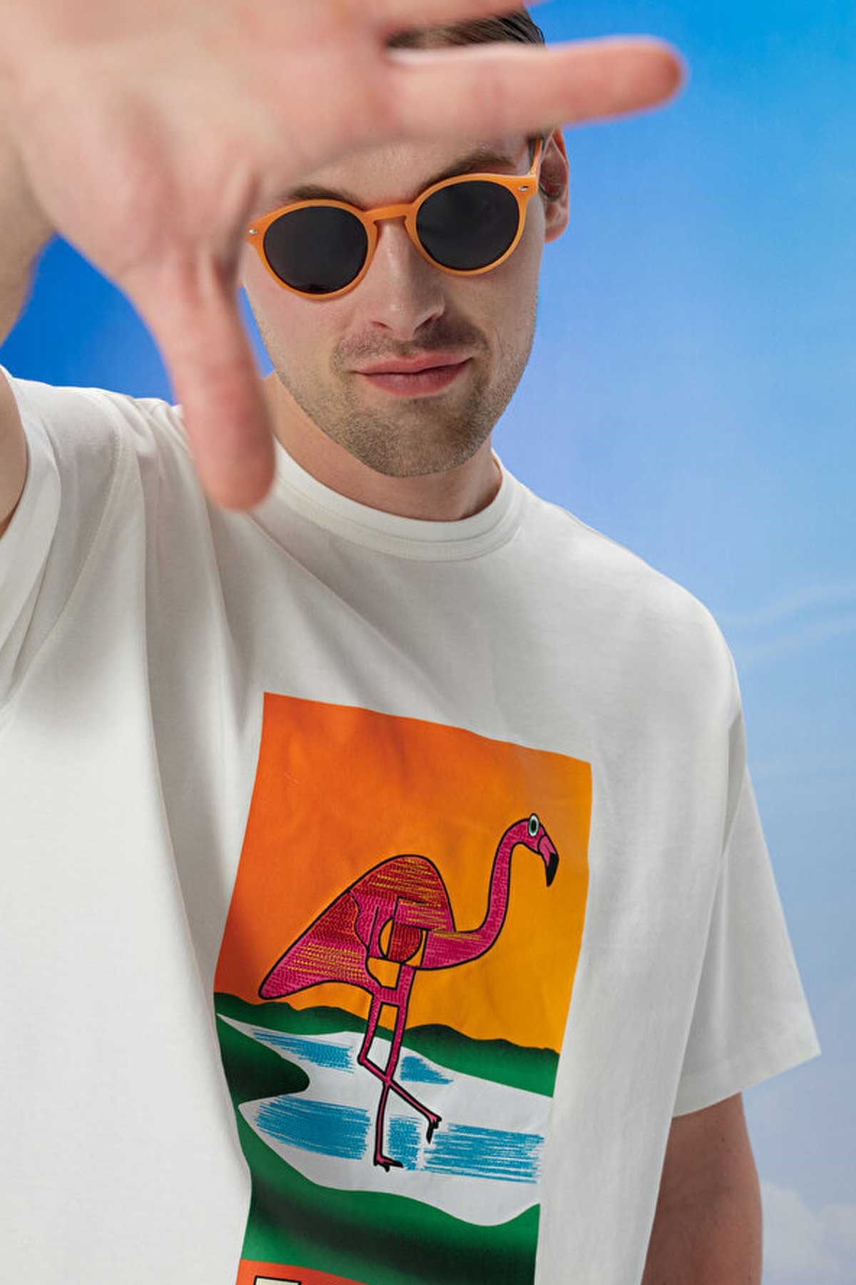 Loft Erkek Tişört LF2034236 Beyaz