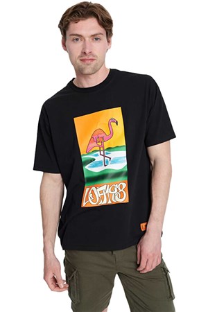 Loft Erkek Tişört LF2034236 Siyah