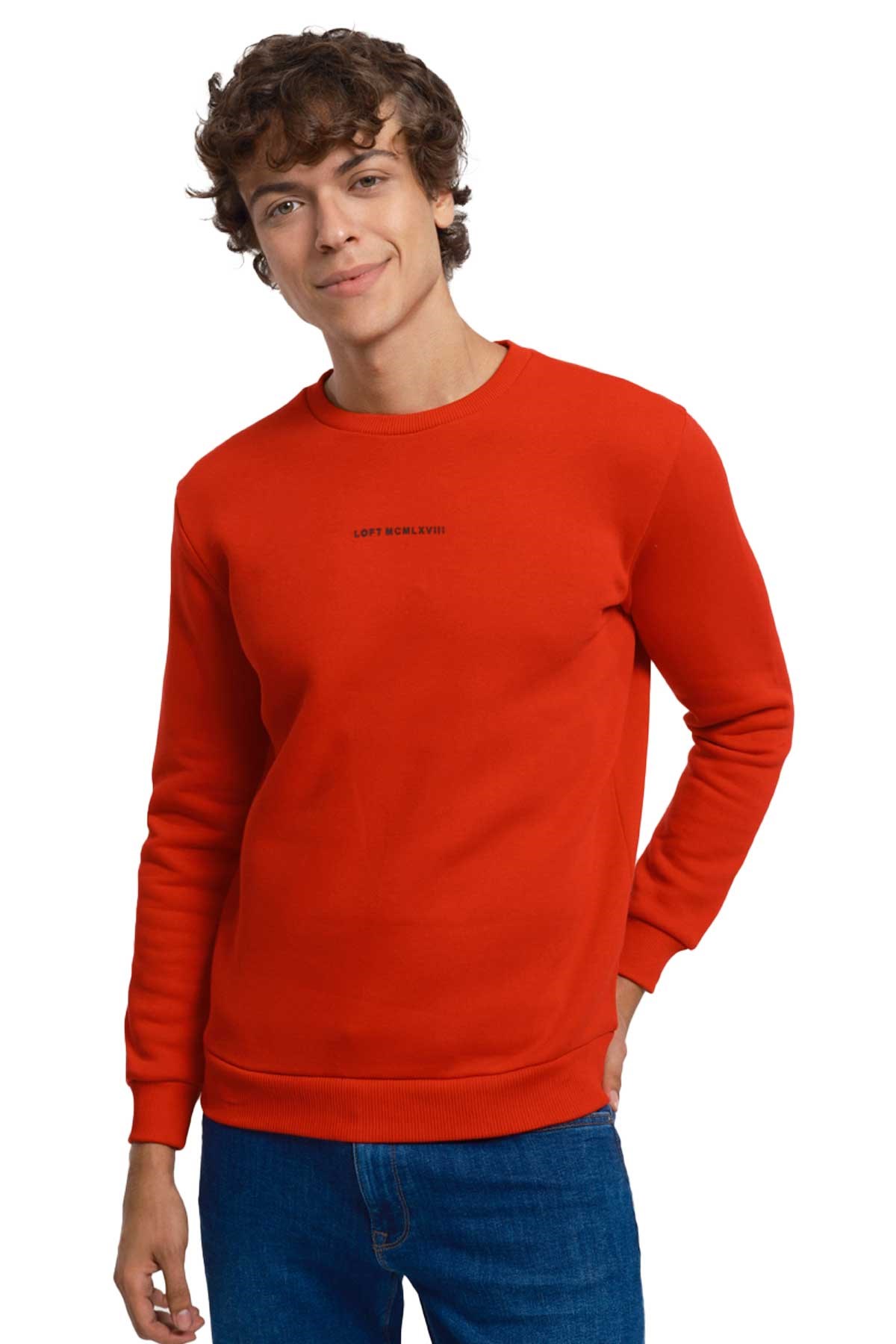 Loft Erkek Sweatshirt LF2034268 Kırmızı