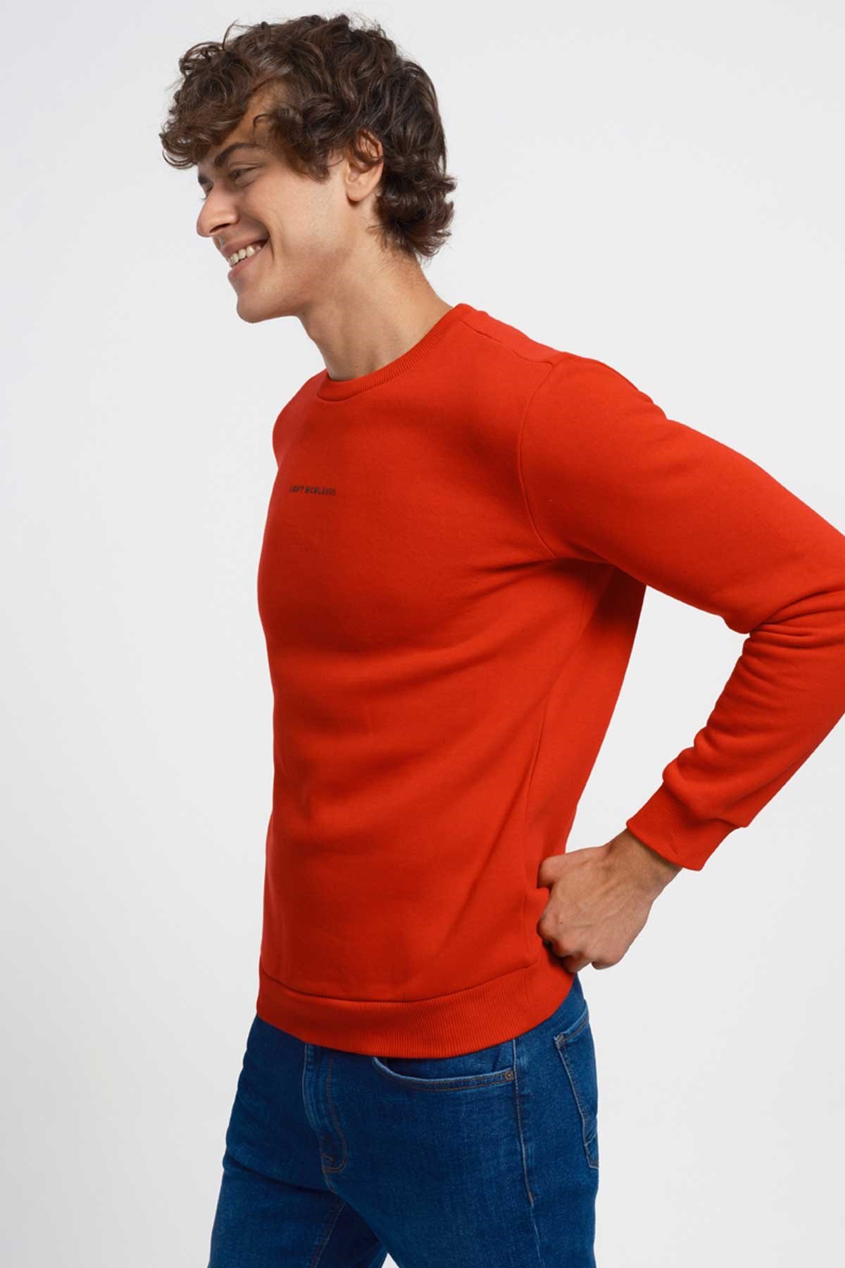 Loft Erkek Sweatshirt LF2034268 Kırmızı