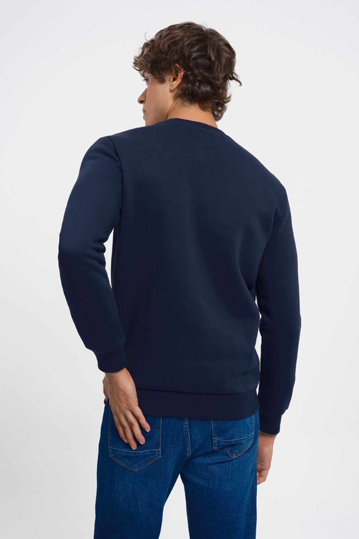 Loft Erkek Sweatshirt LF2034268 Lacivert
