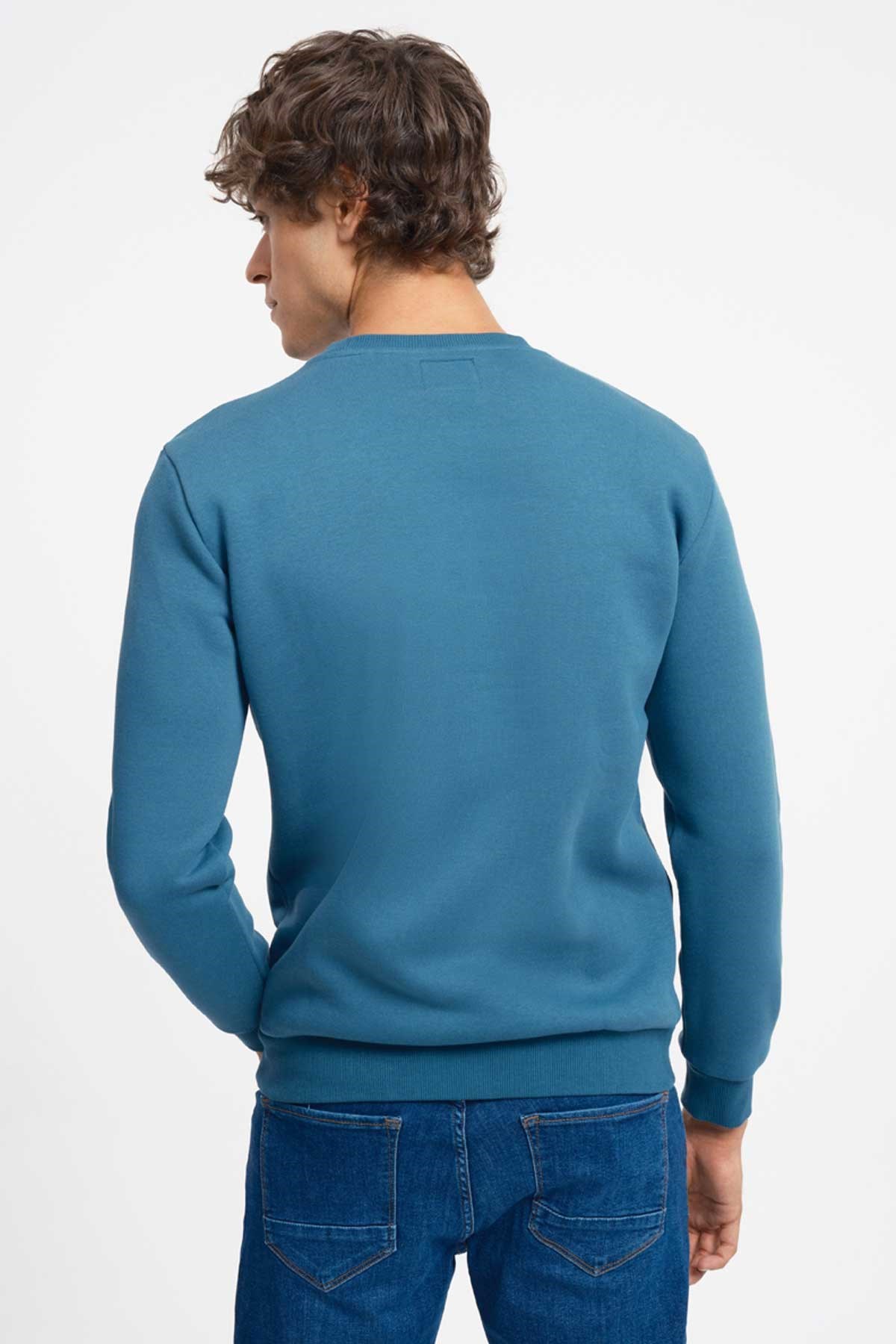 Loft Erkek Sweatshirt LF2034268 Mavi