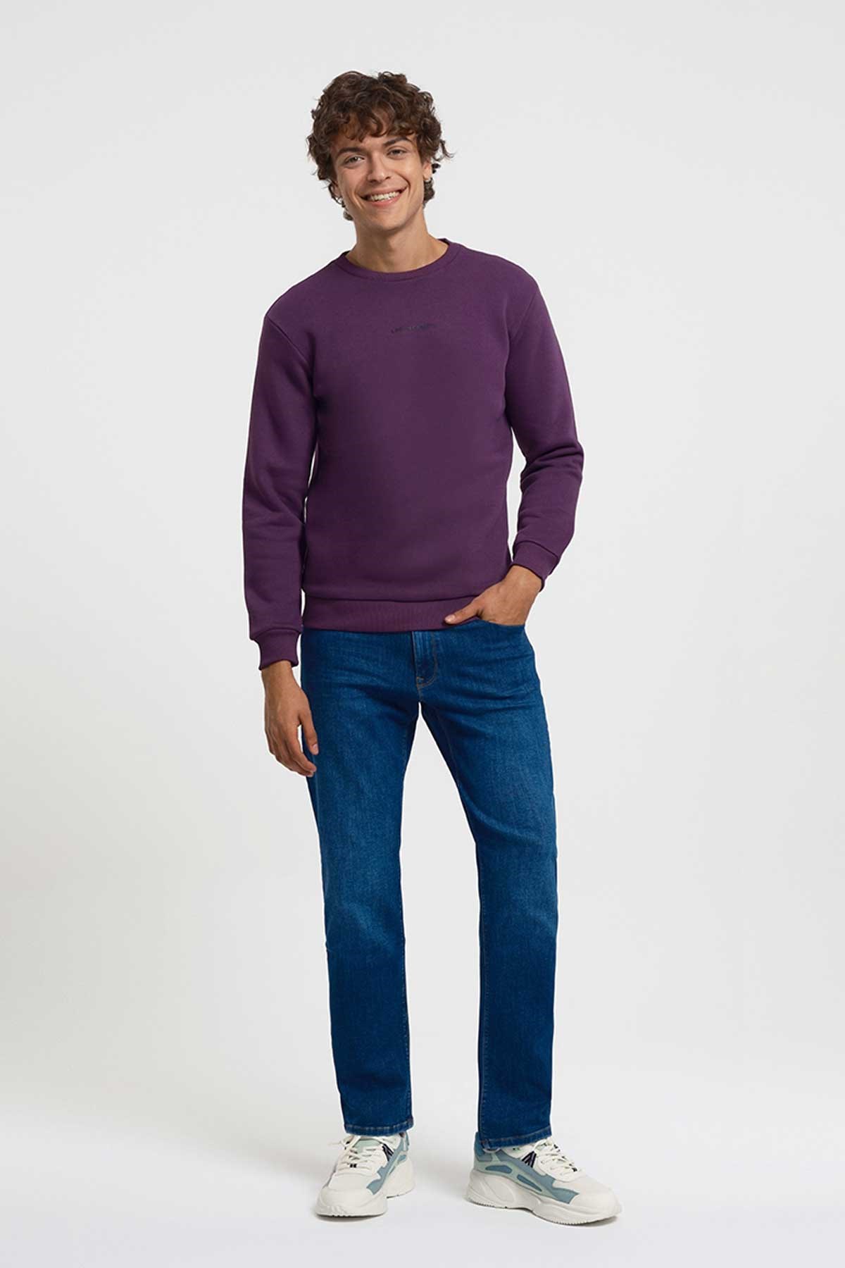 Loft Erkek Sweatshirt LF2034268 Mor