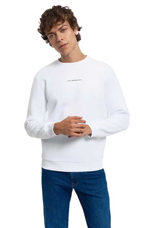 Loft Erkek Sweatshirt LF2034268 Beyaz