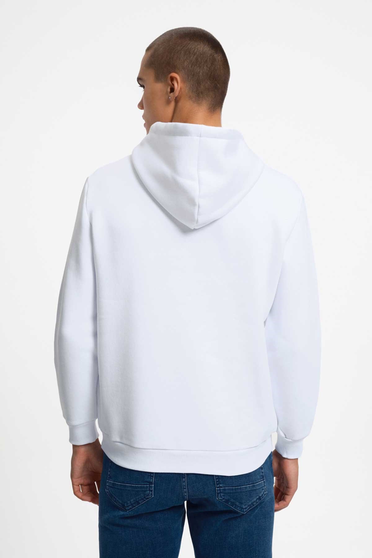 Loft Erkek Sweatshirt LF2034269 Beyaz