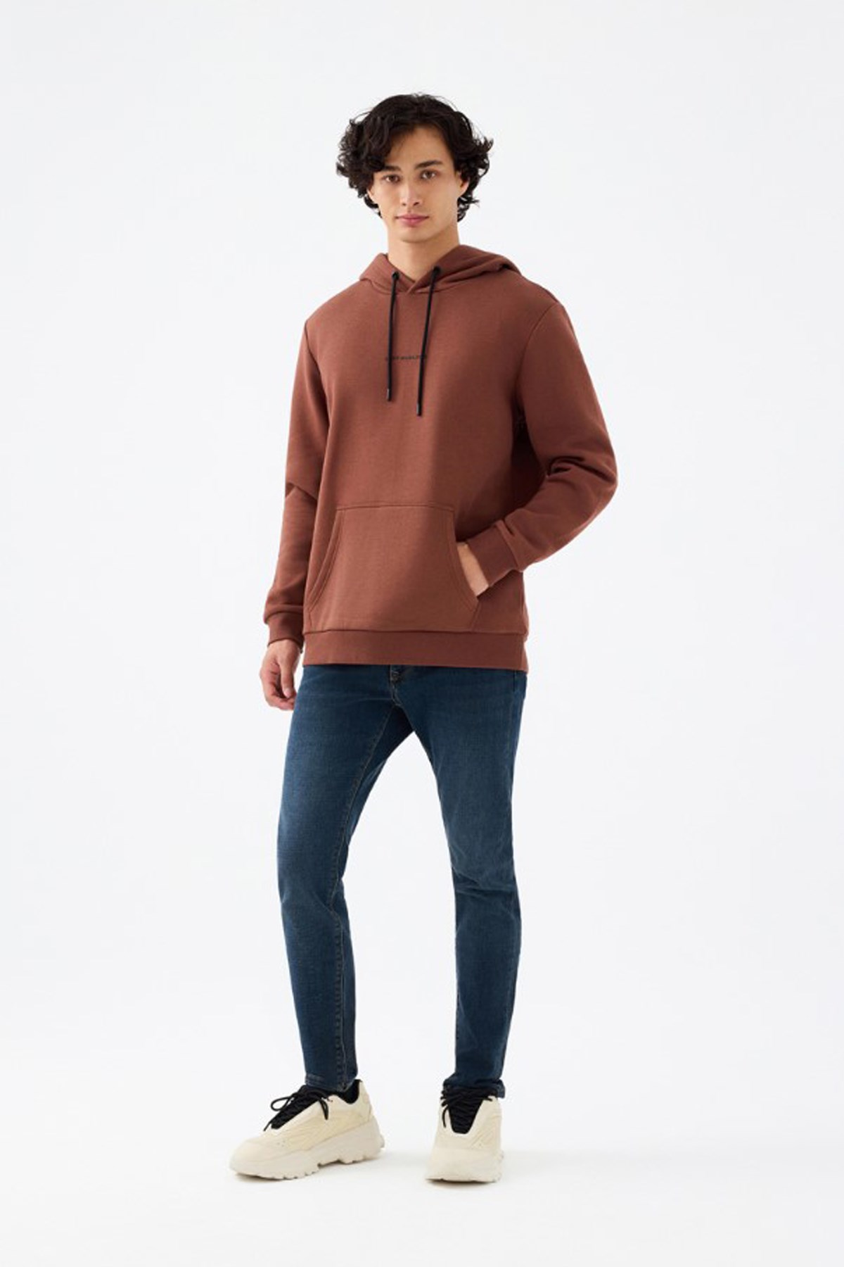Loft Erkek Sweatshirt LF2034269 Kahverengi