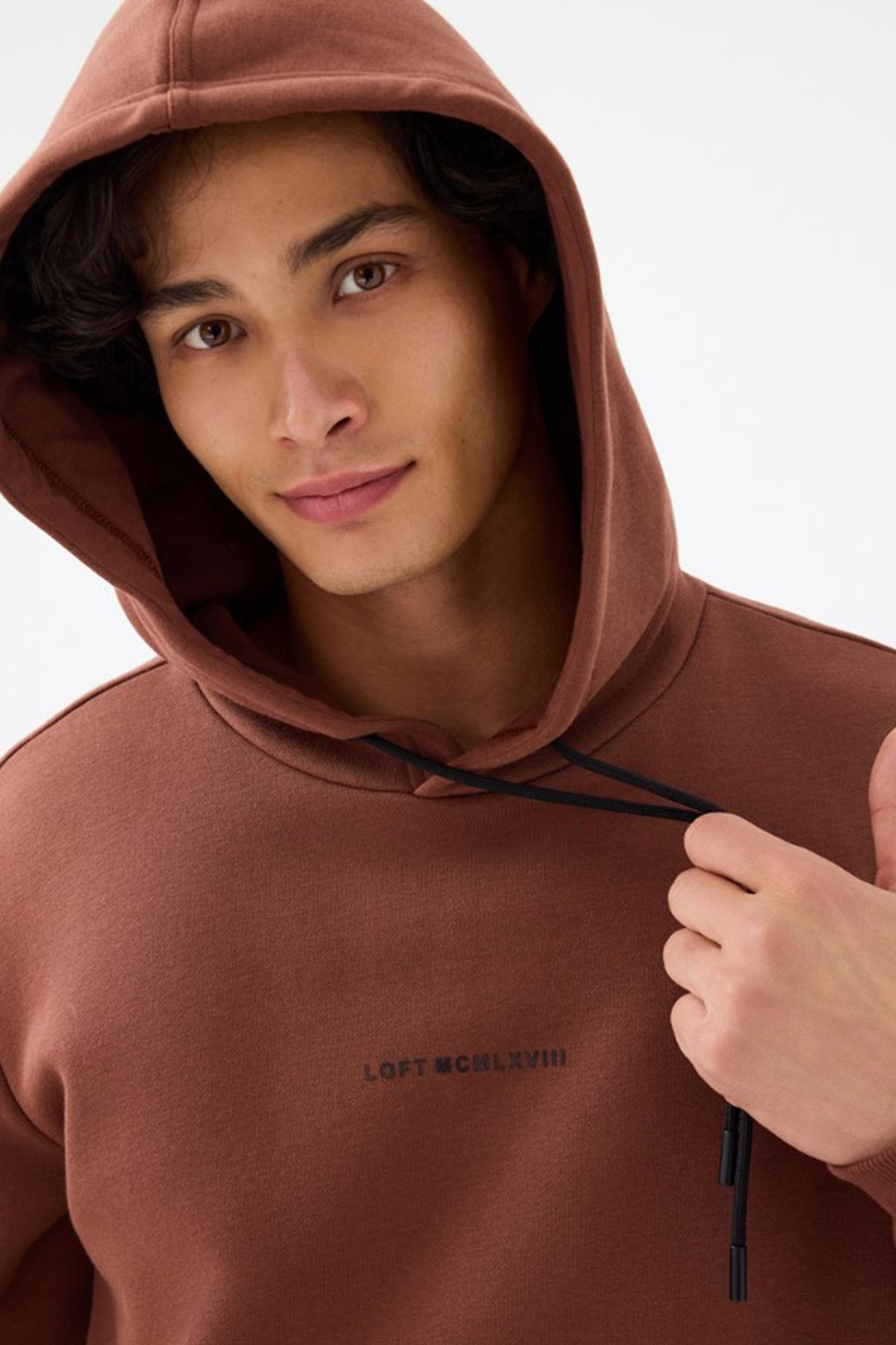 Loft Erkek Sweatshirt LF2034269 Kahverengi