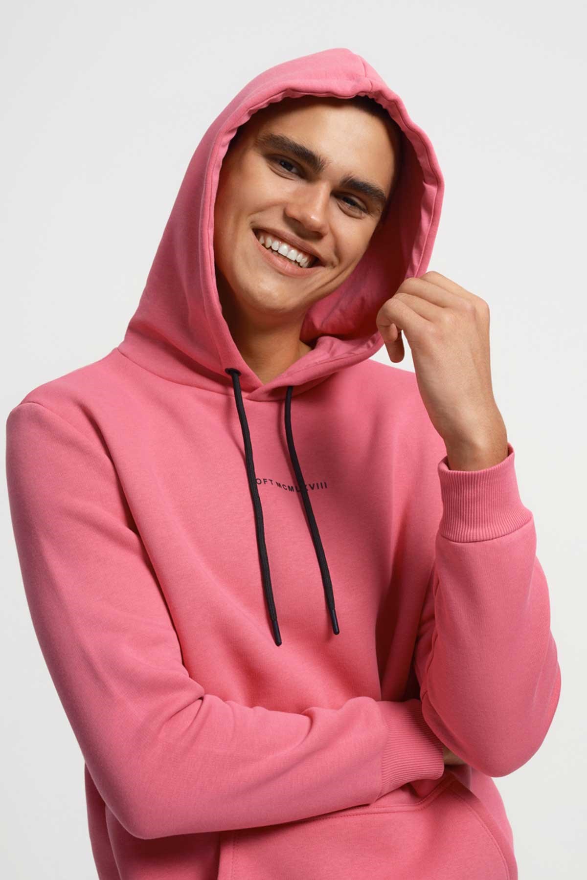Loft Erkek Sweatshirt LF2034269 Pembe