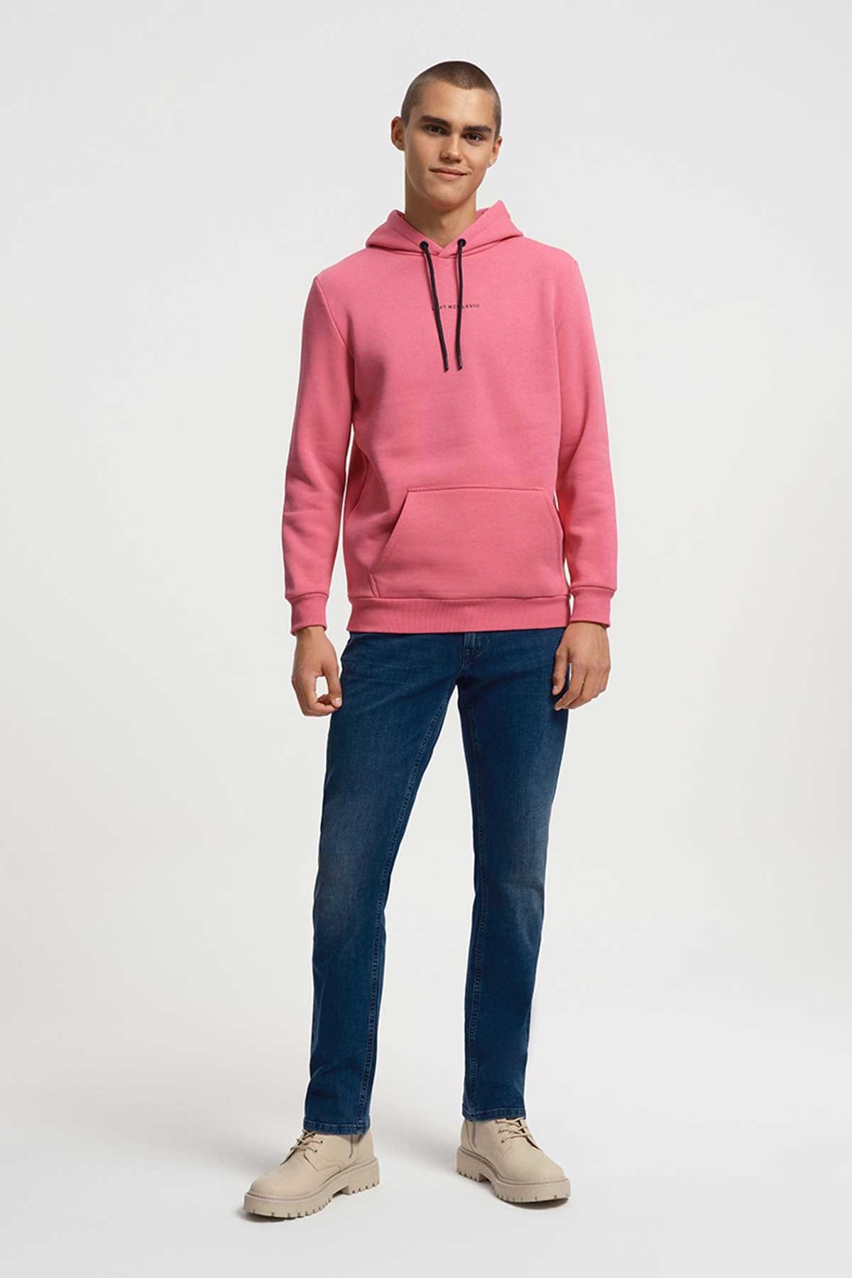 Loft Erkek Sweatshirt LF2034269 Pembe