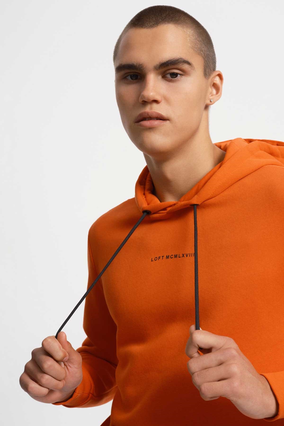 Loft Erkek Sweatshirt LF2034269 Turuncu
