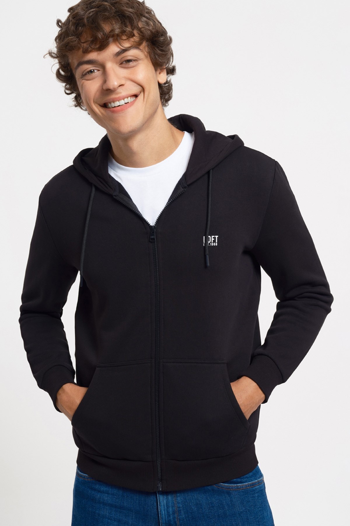 Loft Erkek Sweatshirt LF2034270 Siyah