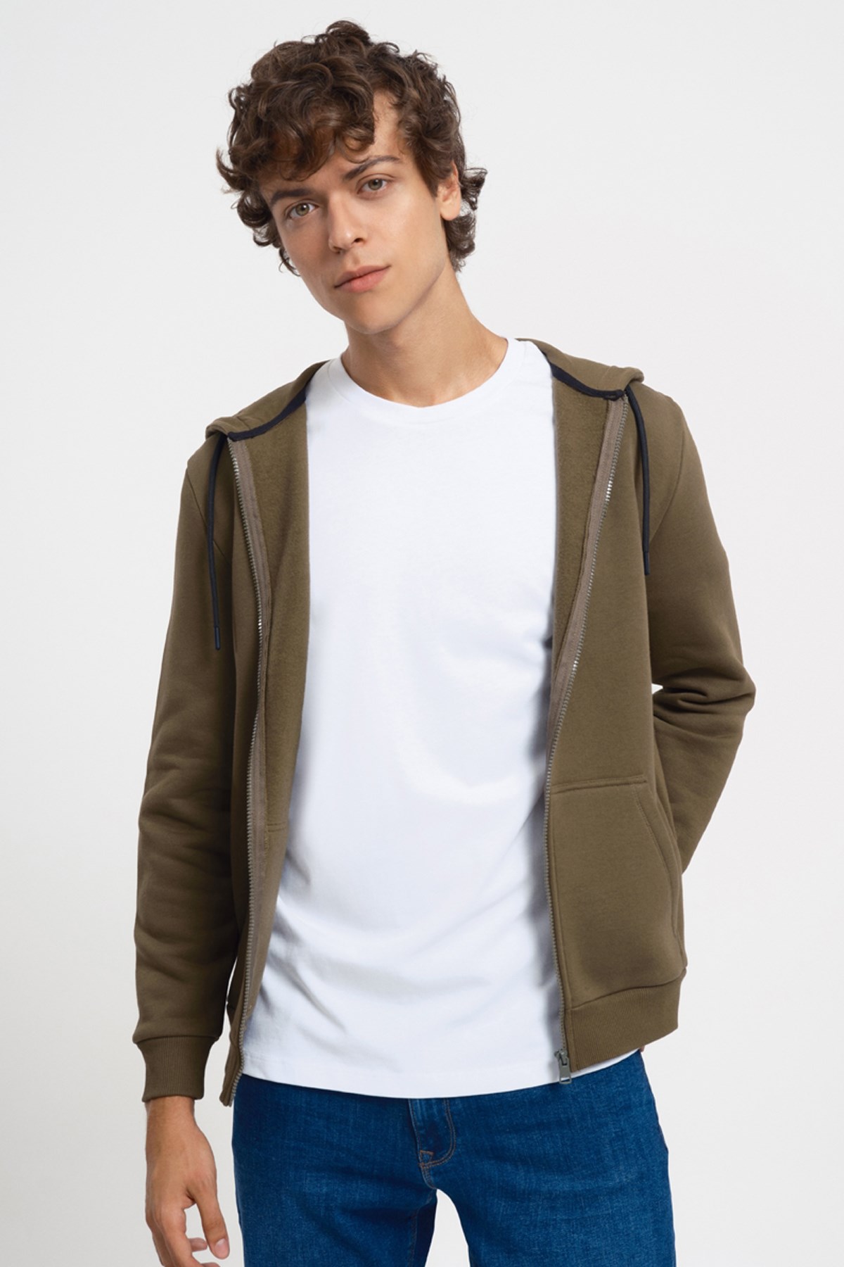 Loft Erkek Sweatshirt LF2034270 Haki