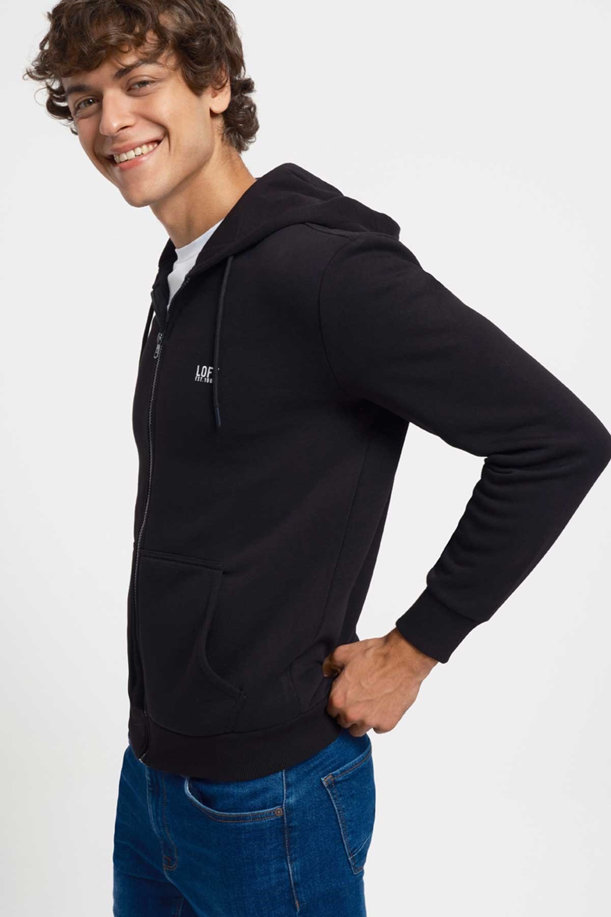 Loft Erkek Sweatshirt LF2034270 Siyah