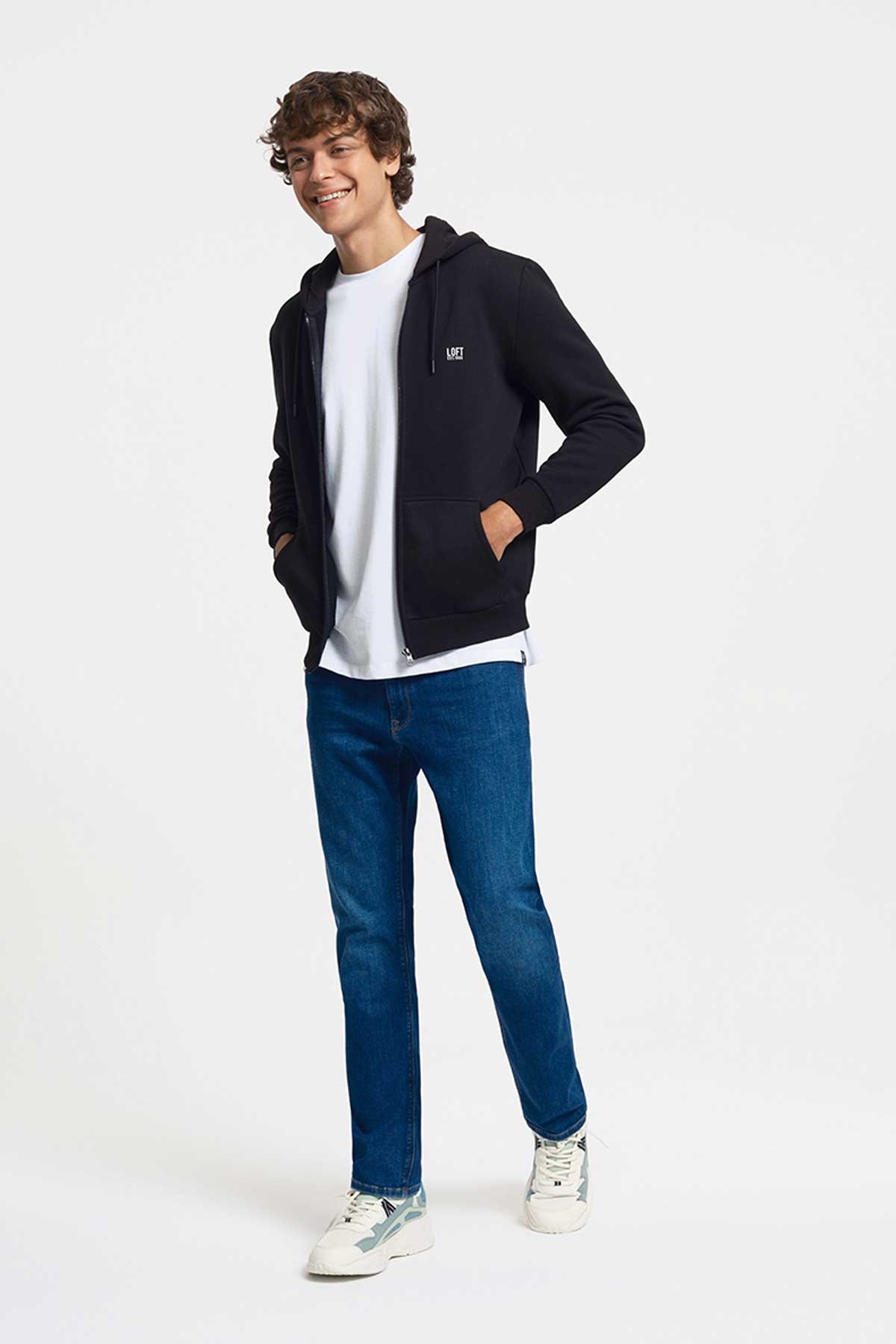 Loft Erkek Sweatshirt LF2034270 Siyah