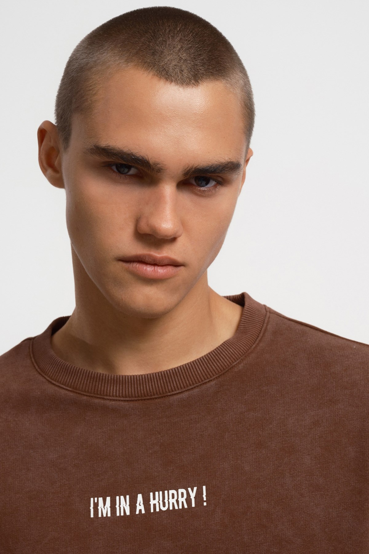 Loft Erkek Sweatshirt LF2034282 Kahverengi
