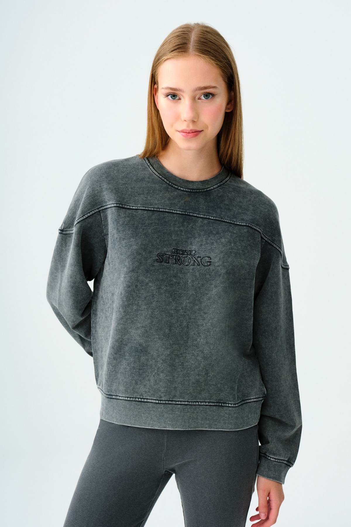 Loft Kadın Sweatshirt LF2034303 Antrasit