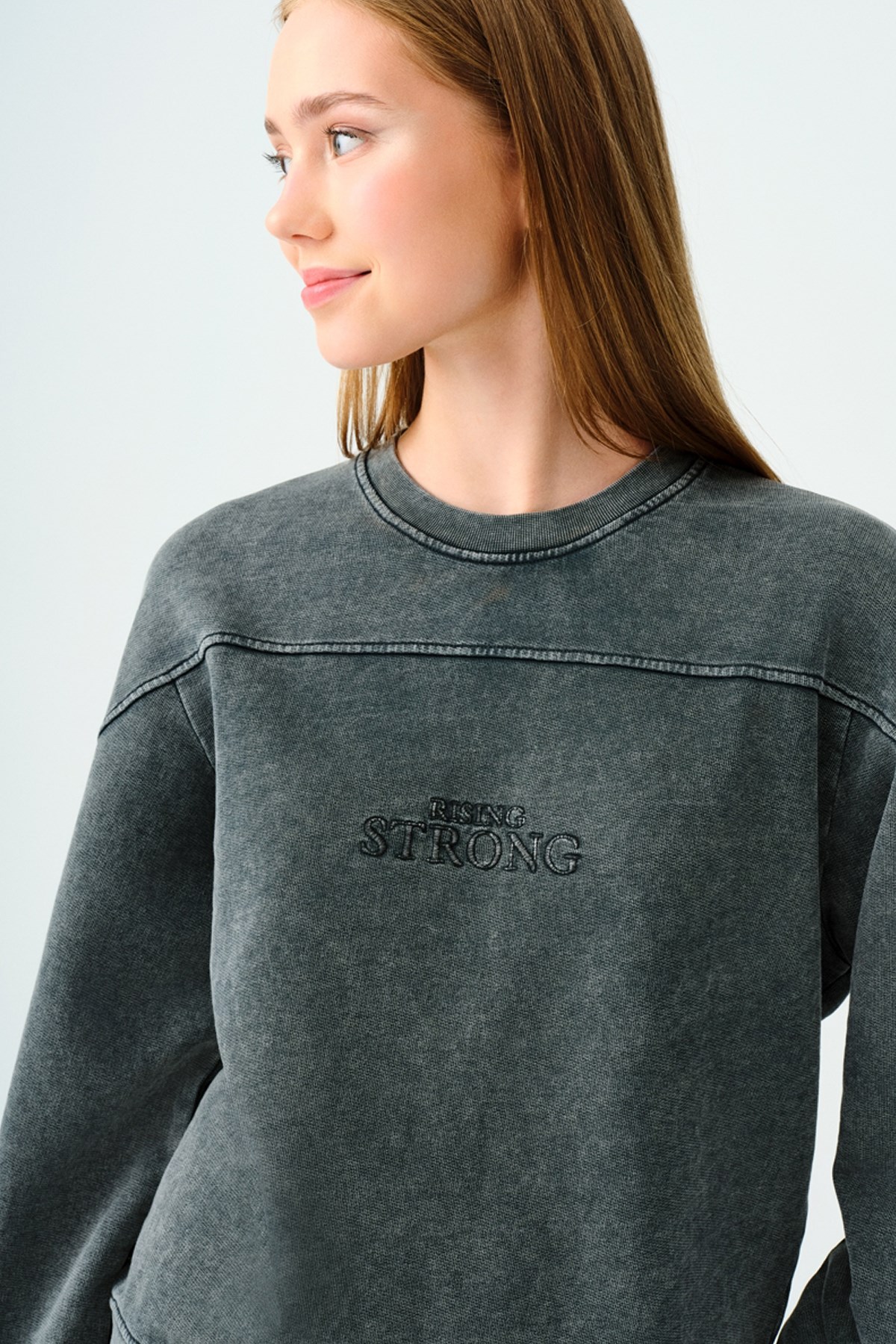 Loft Kadın Sweatshirt LF2034303 Antrasit