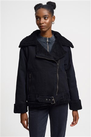 Loft Kadın Kot Ceket LF2034355 Mavi